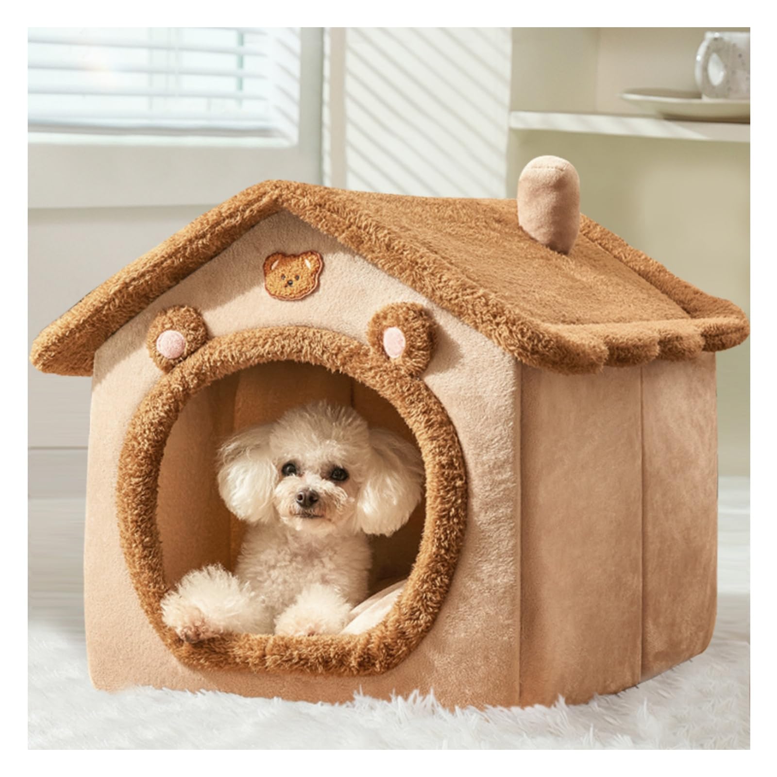 Cat Cave for Kittens Puppy Small Dogs (17.7 * 15.7 * 17.7 in)